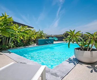 Shimmer Sky pool color example